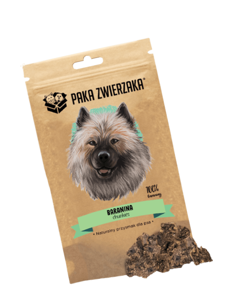 Przysmak chunkies Baranina 100% – 70 g