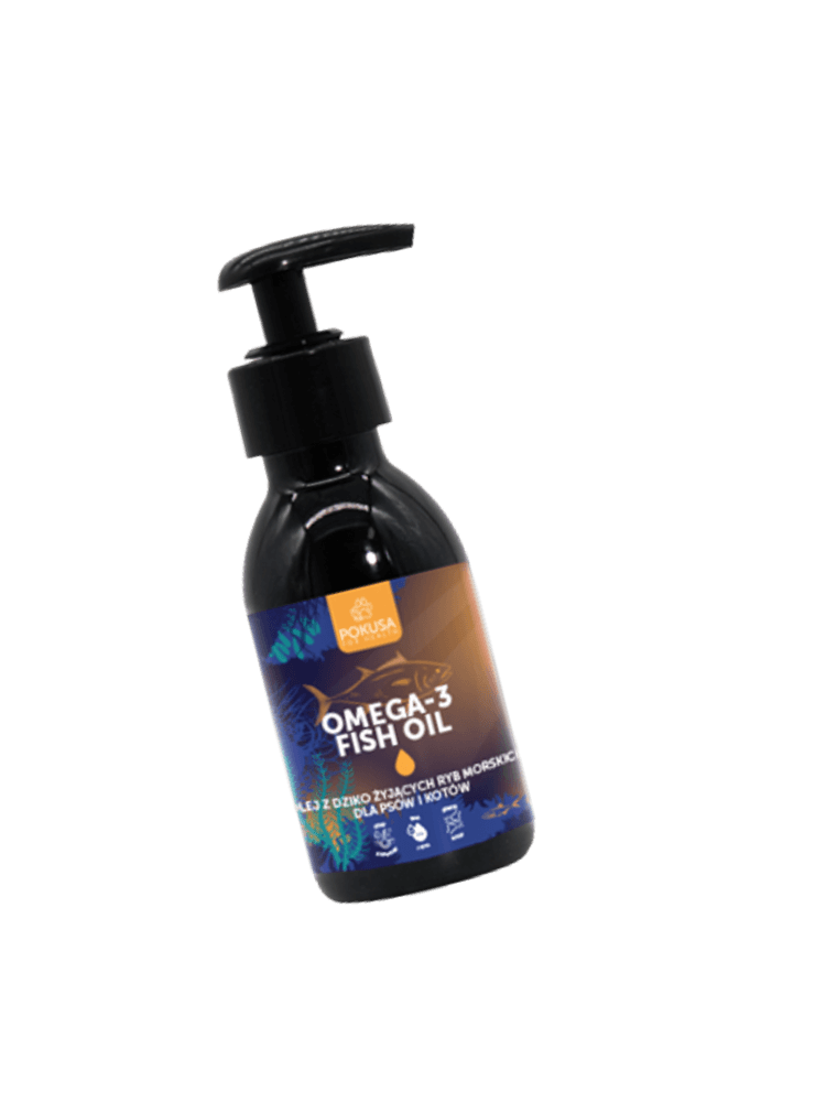 Omega-3 Fish Oil – Olej z dziko żyjących ryb morskich 100 ml