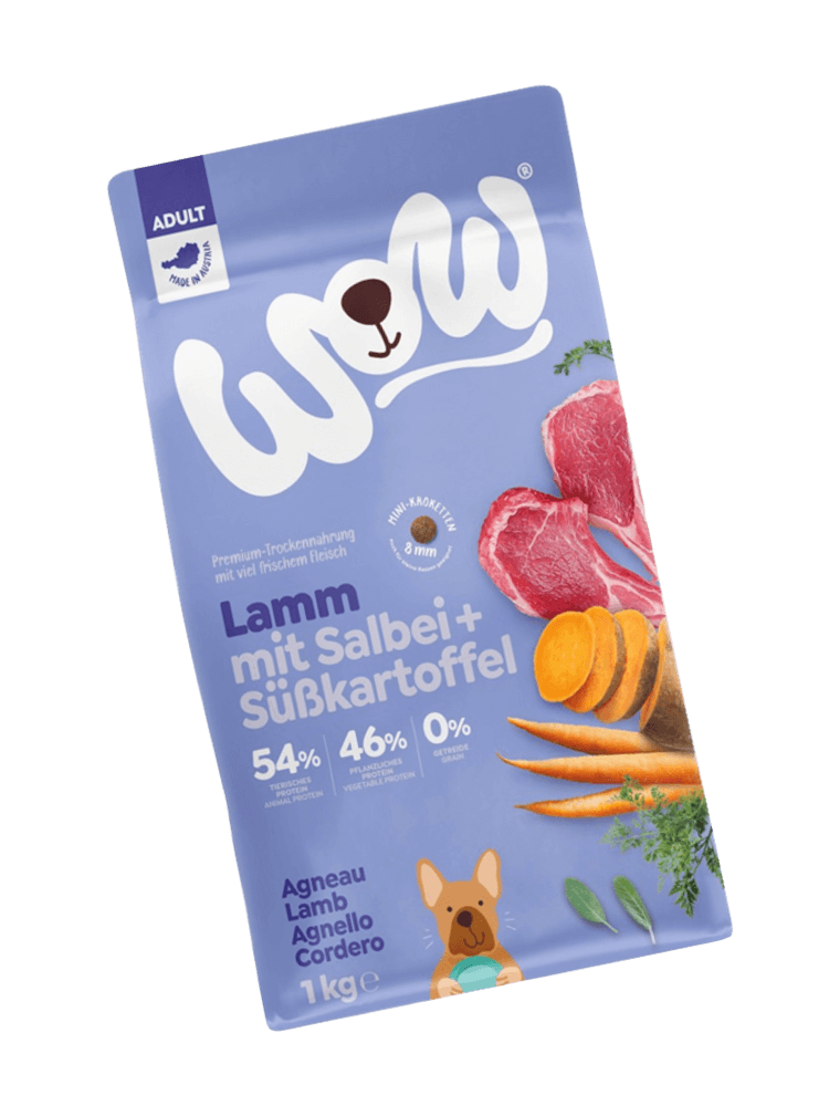 Mini Lamm – jagnięcina z szałwią i batatami dla dorosłych psów małych ras 1 kg