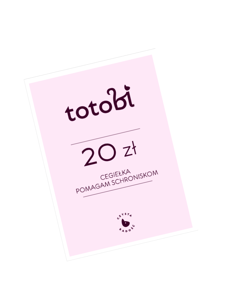 Pomagam schroniskom Cegiełka 20 zł