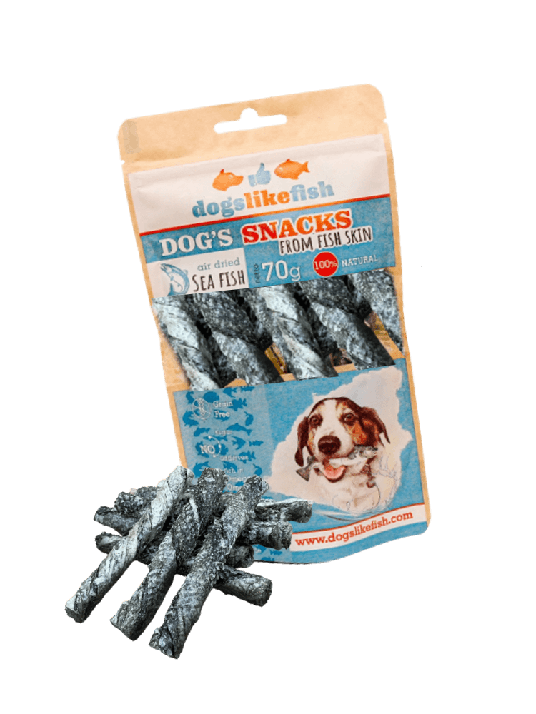 Twister ze skóry dorsza 70g