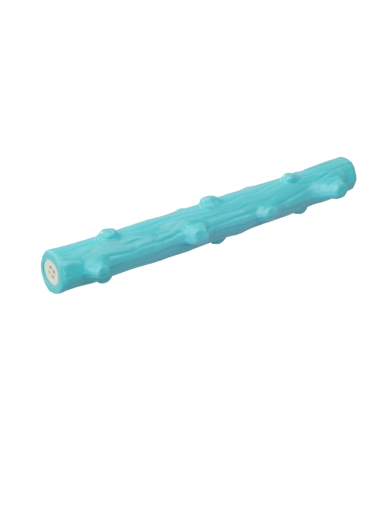 Gryzak dla psa piłka o smaku mięty – ptak niebieski M 8,30 cm