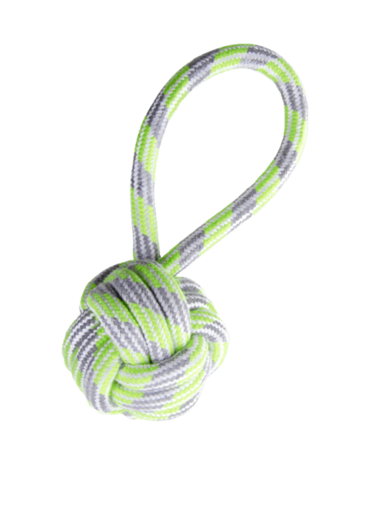 EcoZippy Suede Rope Buddies Angler Fish – Żabnica ekologiczna zabawka dla psa