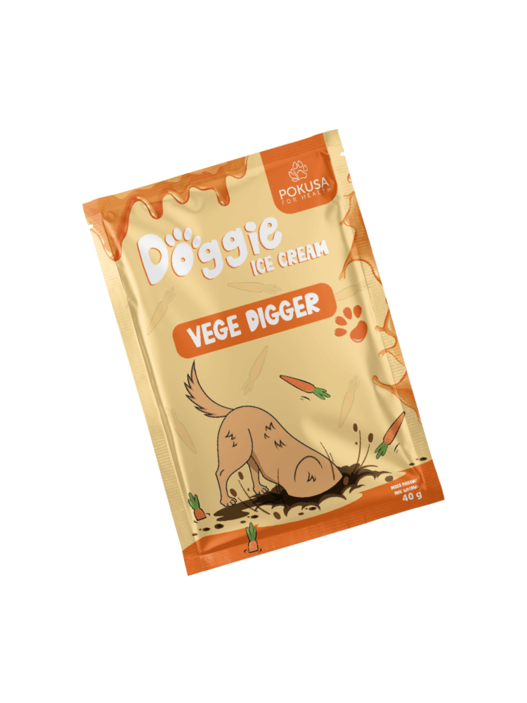 Doggie Ice Cream Vege Digger – Lody dla psów warzywno-owocowe