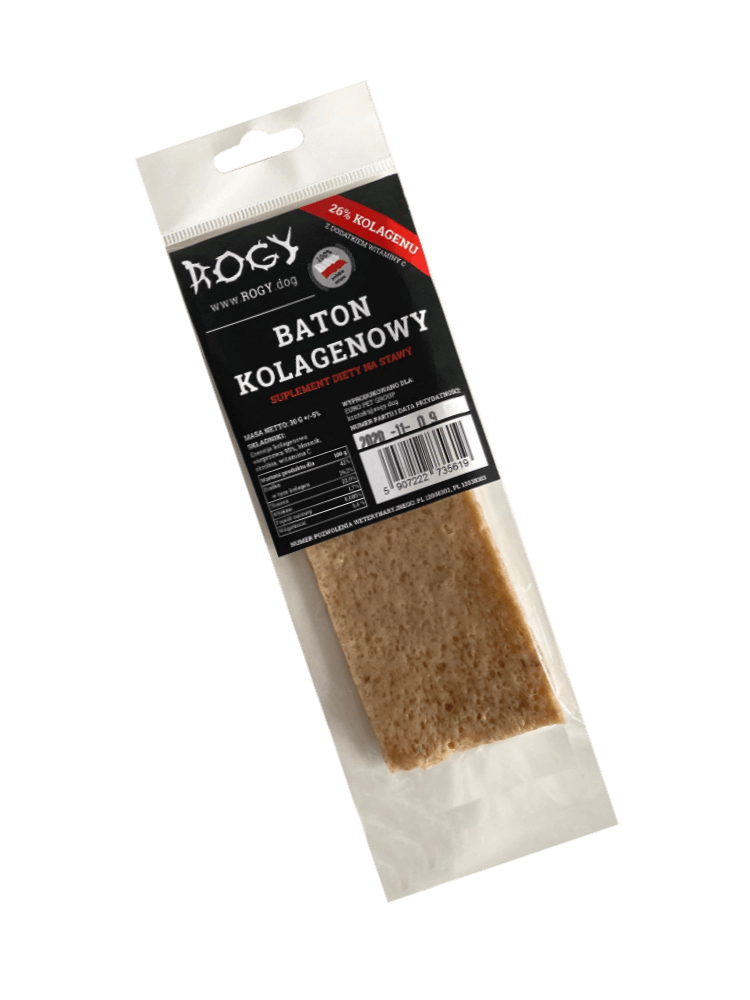 Baton kolagenowy dla psa, 30 g