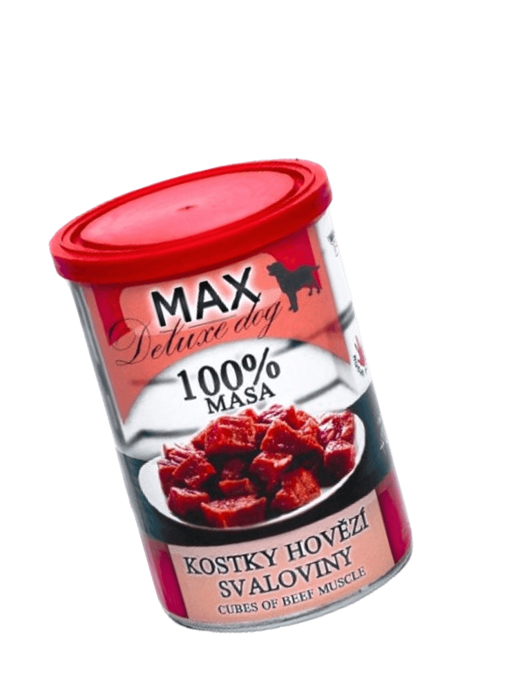Farmka Dog Kawałki mięsa w wołowinie 400g.