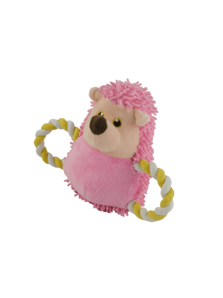 Hedgie Pull Me Pink – Pociągnij mnie Różowy jeżyk  – zabawka dla psa 26 cm