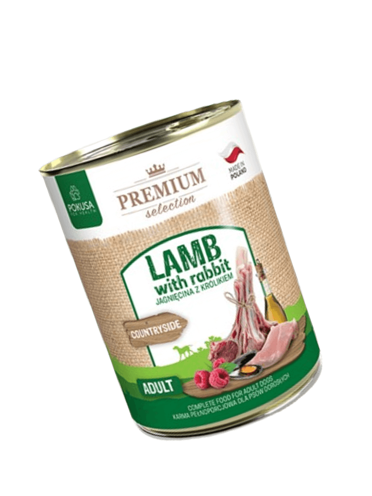 Premium Selection Countryside Karma mokra Jagnięcina z Królikiem – 400 g