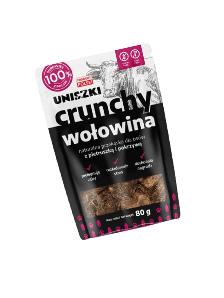 Meat & trEAT 2.0  Tender Beef 400 g – Kiełbasa Wołowina z marchewką