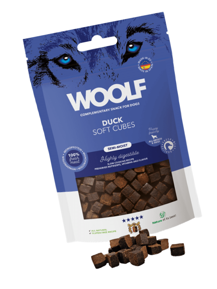 Soft Cubes Duck 100G – miękkie, monoproteinowe przysmaczki z kaczki
