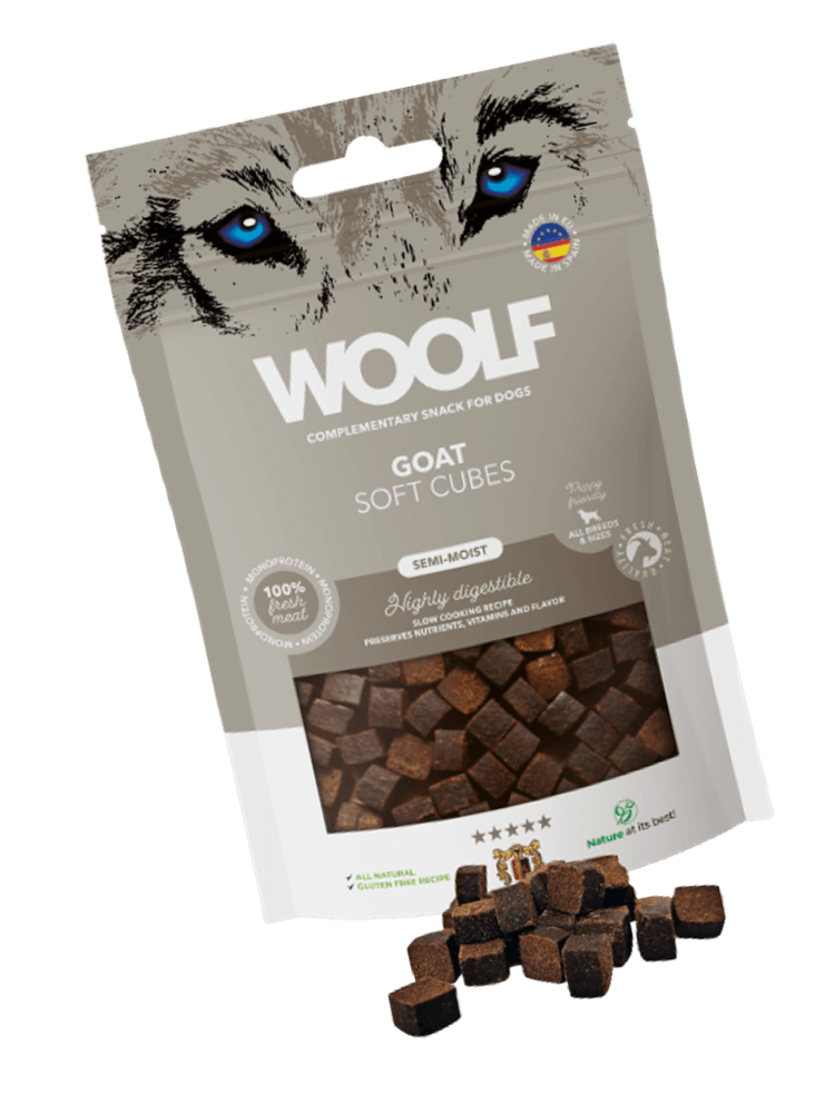 Soft Cubes Goat 100G – miękkie, monoproteinowe przysmaczki z kozy