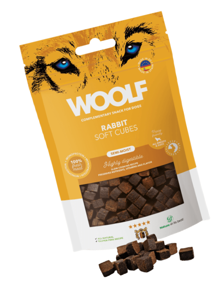 Soft Cubes Rabbit 100G – miękkie, monoproteinowe przysmaczki z królika