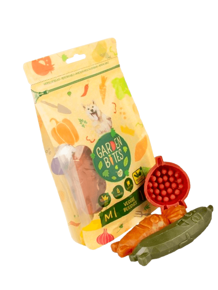 Vegan Buddies M 6 szt. - wesołe warzywne gryzaki