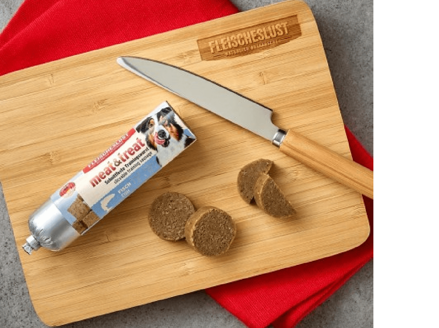 Meat & trEAT 2.0 Fish 80 g - Kiełbasa Ryba