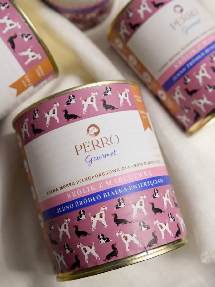 Gourmet Karma mokra Królik z marchewką - monobiałkowa formuła dla psów dorosłych 400 g