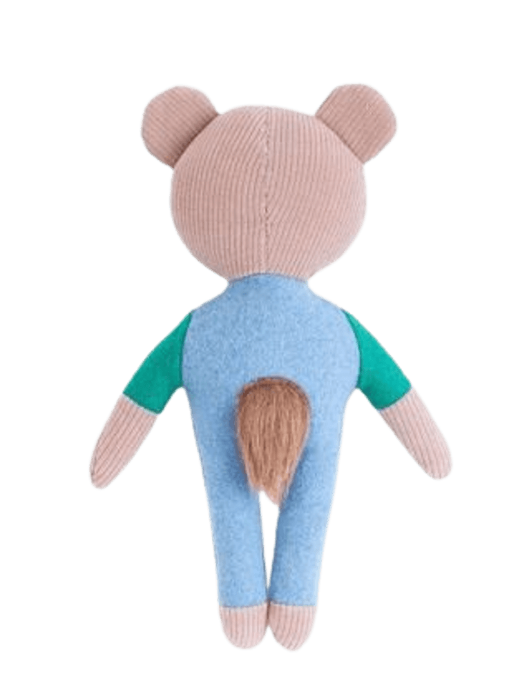 EcoZippy Felt Friends Benjamin the Bear- Niedźwiadek Benjamin, 27 cm