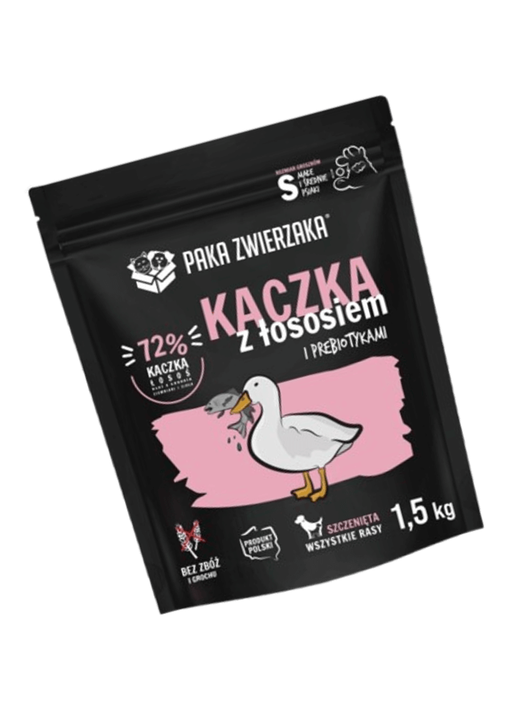 Karma sucha Seventh Heaven Kaczka i łosoś MINI psy małych ras 1,5 kg