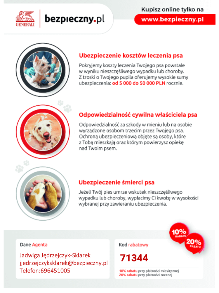 Ubezpieczenia dla psów