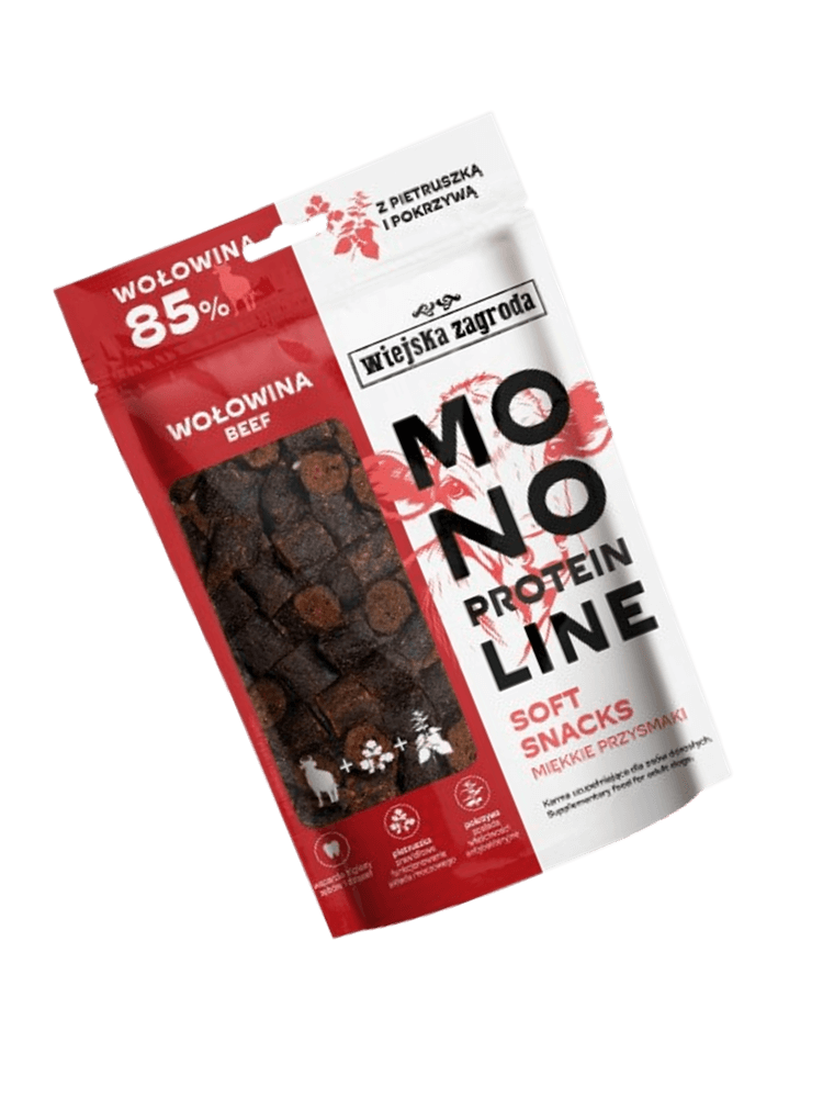 Przysmak dla psa Monoproteinowe miękkie przysmaki Wołowina 115 g