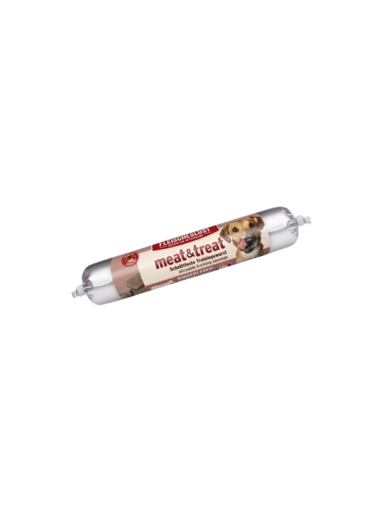 Meat & trEAT 2.0 Beef liver 80 g – Kiełbasa Wątroba wołowa
