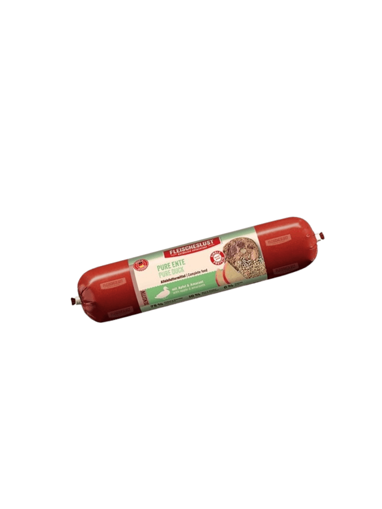 Duck Pure – Pełnoporcjowa karma dla psów – Kaczka z jabłkiem i amarantusem 400 g