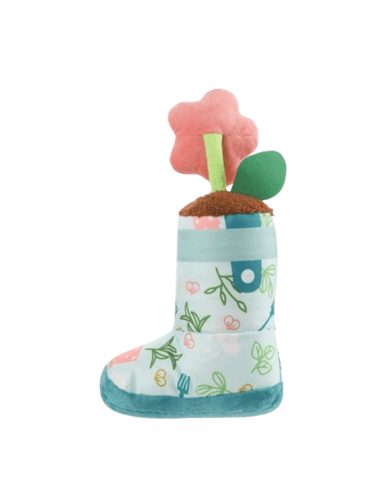 Puppy Garden – Ruin Boot, Kwiat w kaloszu, zabawka z 2 dźwiękami, 35 cm