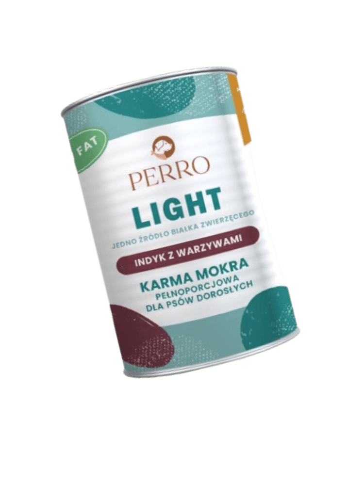Light  – Indyk z warzywami – Monobiałkowa formuła dla psów dorosłych 400 g