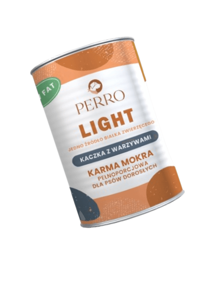 Light  – Kaczka z warzywami – Monobiałkowa formuła dla psów dorosłych 400 g