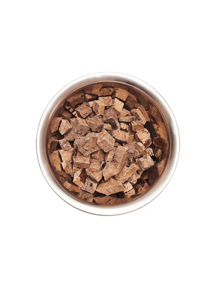 Freeze-Dried Raw Lamb Lung + Blueberry Snacks – 100% Liofilizowane przysmaki z płuca jagnięcego z borówkami, 50 g