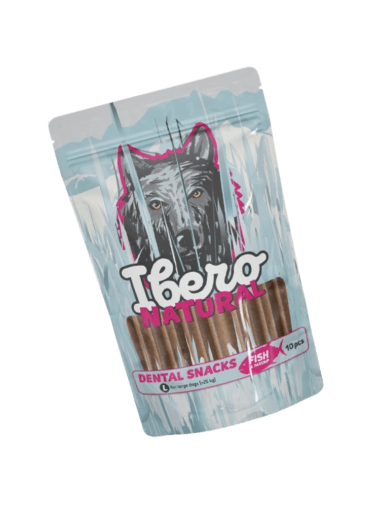 Natural Dental Snack  z rybą i pasternakiem – L (10 szt.)