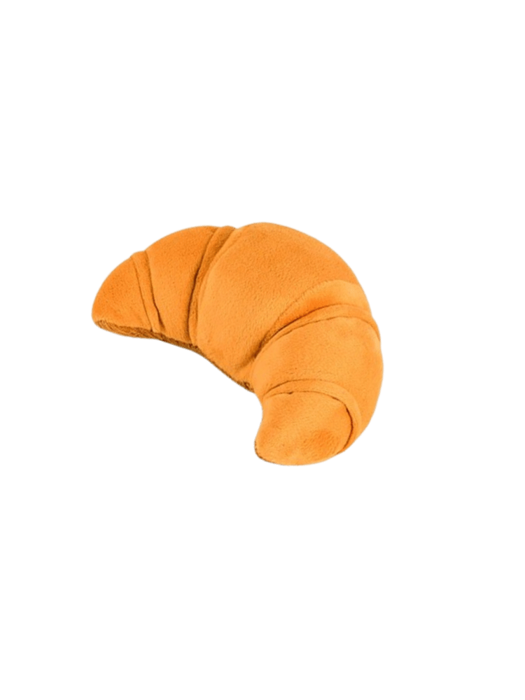 Barking Brunch Collection –  Pup’s Pastry – Rogalik, piszczy i szeleści, zabawka dla psa