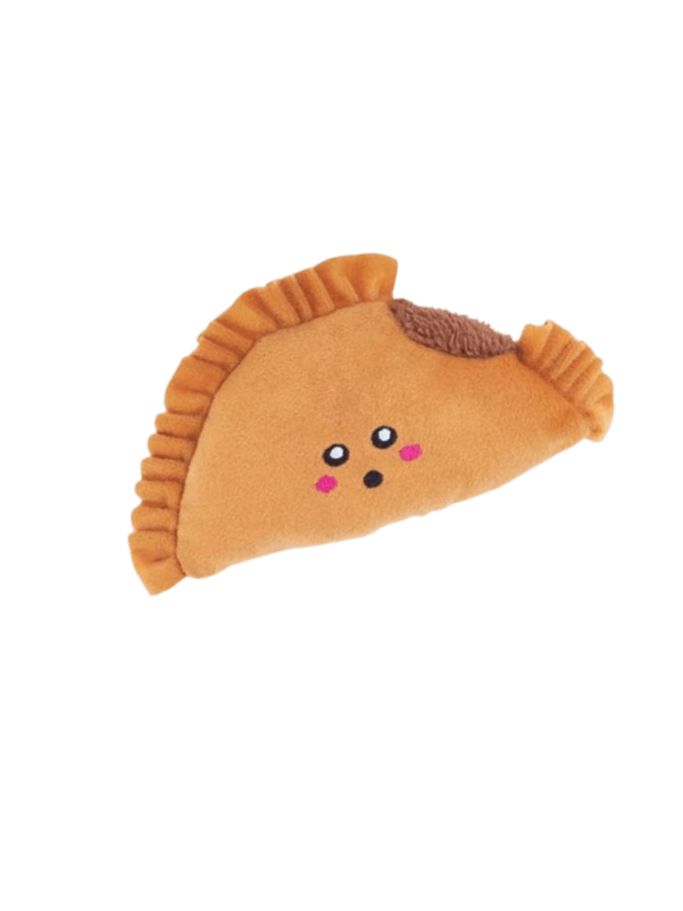 NomNomz – Empanada – Pierożek z falistymi brzegami i piszczałkami – zabawka dla psa