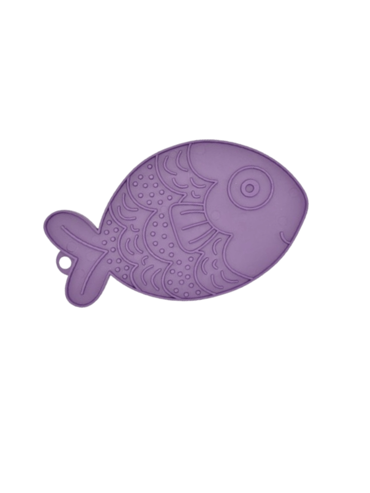 Fishka fioletowa – antypoślizgowa mata spowalniająca jedzenie