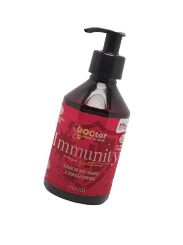 Immunity oil 250ml, Naturalna tarcza odporności dla Twojego psa