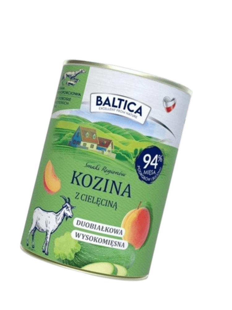 Mokra Karma Kozina z Cielęciną 400 g