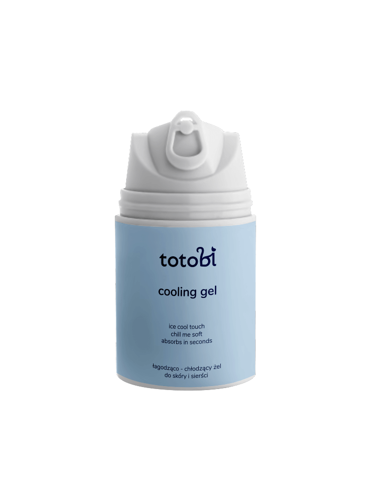 Cooling gel łagodząco – chłodzący żel do skóry i sierści psa 50 ml