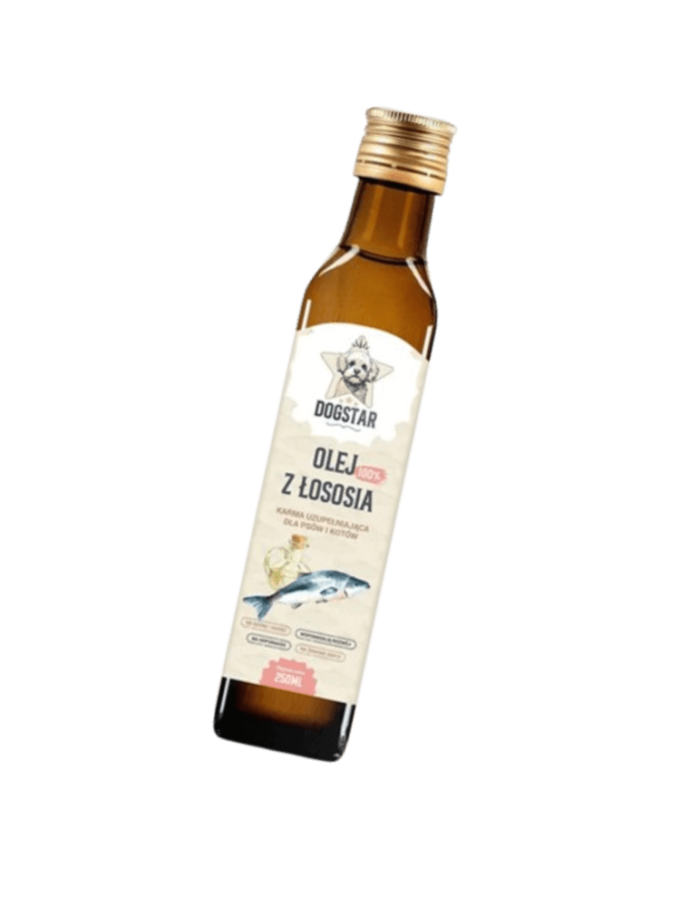 Olej z łososia dla psa i kota- 250 ml