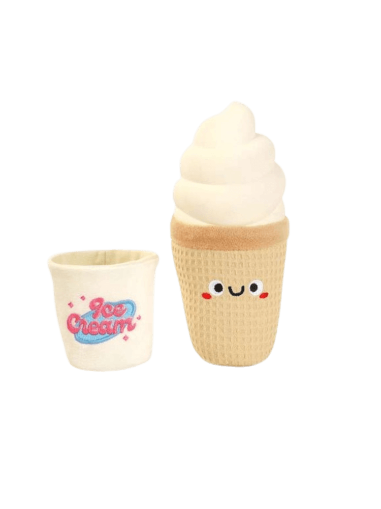 Food Party – Ice Cream – Lody w wafelku, z szeleszczącą serwetką, świetne do zabaw węchowych
