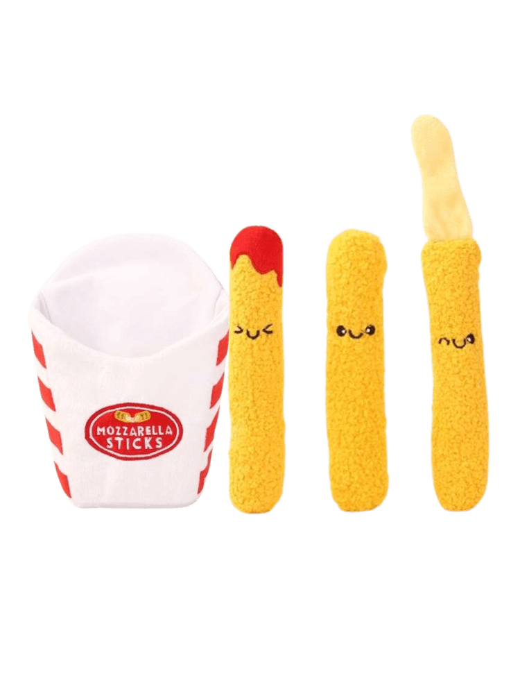 Food Party – Mozzarella Sticks – Zabawka węchową dla psa – paluszki z mozzarellą, szeleszcząca