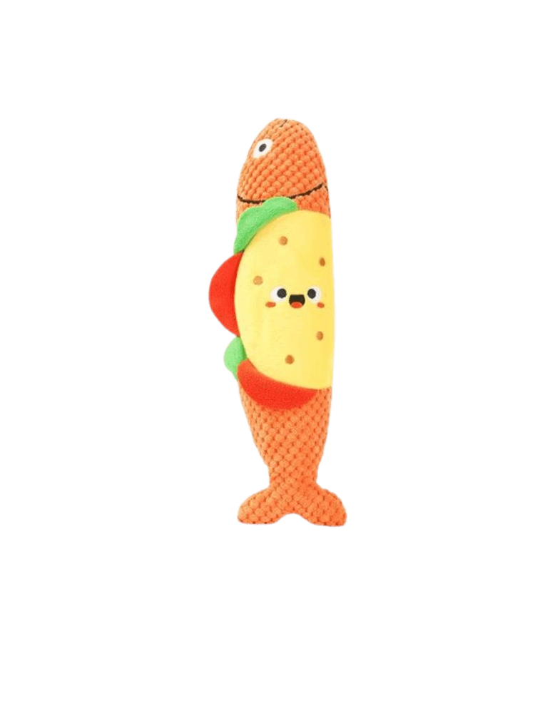 Food Party –Fish taco – Zabawka do potrząsania, wydaje dźwięki po potrząsaniu