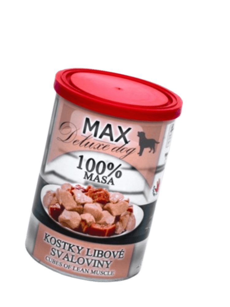 MAX Mięso mięśniowe wołowe-wieprzowe (kostka) 400 g.
