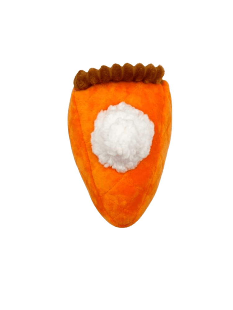 Power Plush Pumkin Pie Small – dyniowe pluszowe ciastko, zabawka dla psa