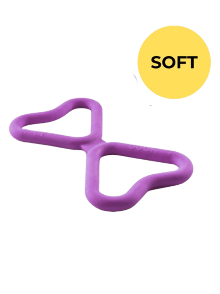 Szarpak FIB SOFT, fioletowy NEON, 25 cm x 15 cm