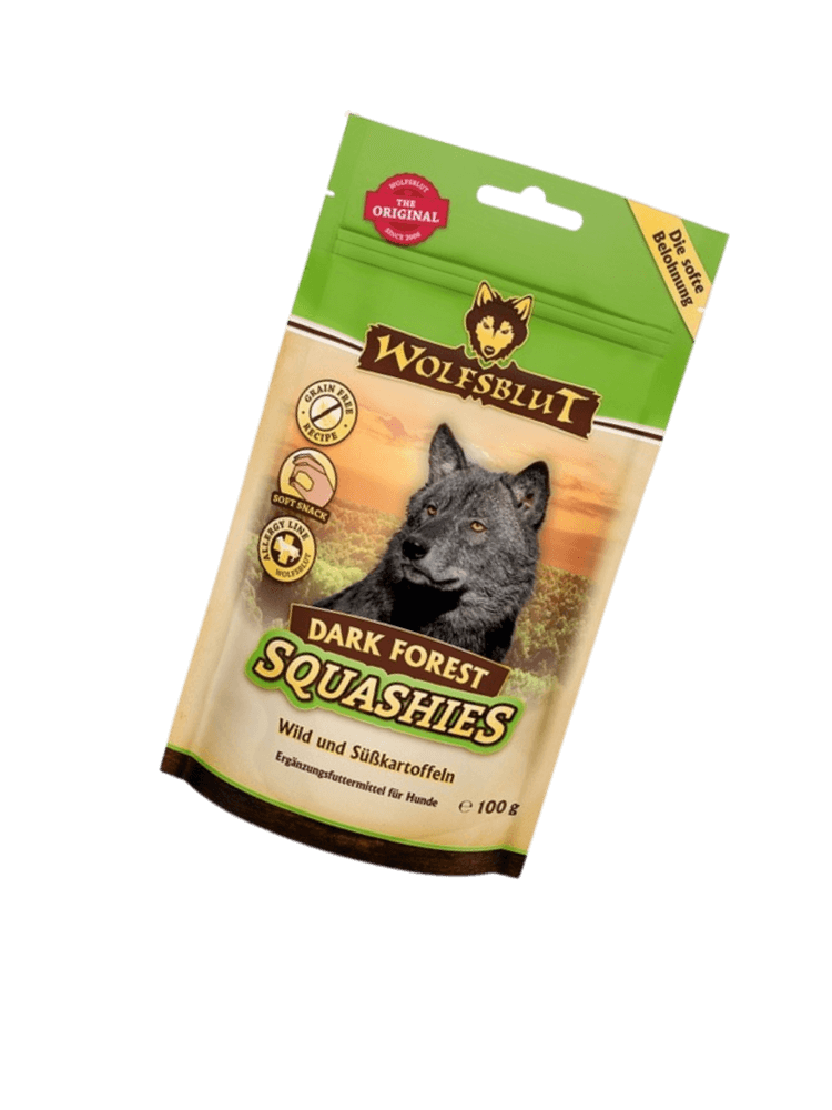 Dog Squashies Dark Forest – dziczyzna i bataty miękka przekąska dla psa 100 g
