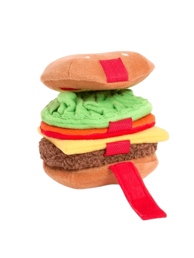 Snufflerz Stacks – Cheeseburger- zabawka węchowa dla psa