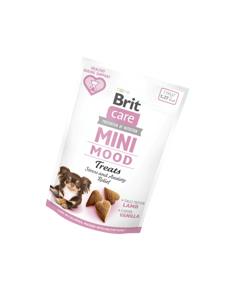 Care Dog Mini Snacks Mood, półmiękkie, funkcjonalne smakołyki jagnięcina, 50 g