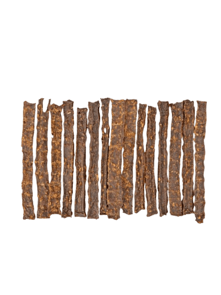 Seafood Salmon Fish Strips  – Suszone paseczkiz łososia, 12 cm