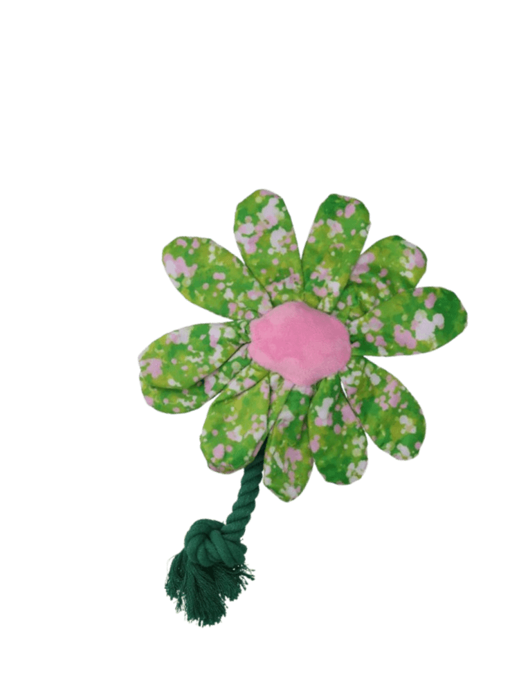 Flower Flower Summer Shrubs M –  Szarpak dla psa Kwiatek rozmiar M