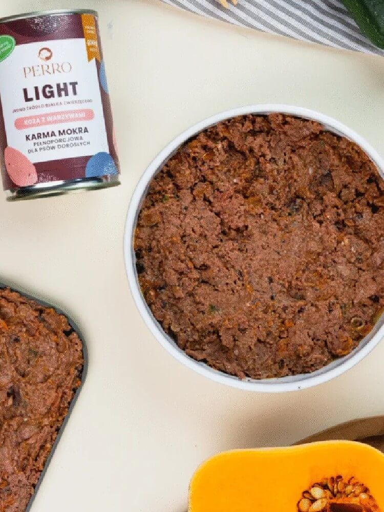 Light Koza z warzywami – monobiałkowa formuła dla psów dorosłych, 400 g