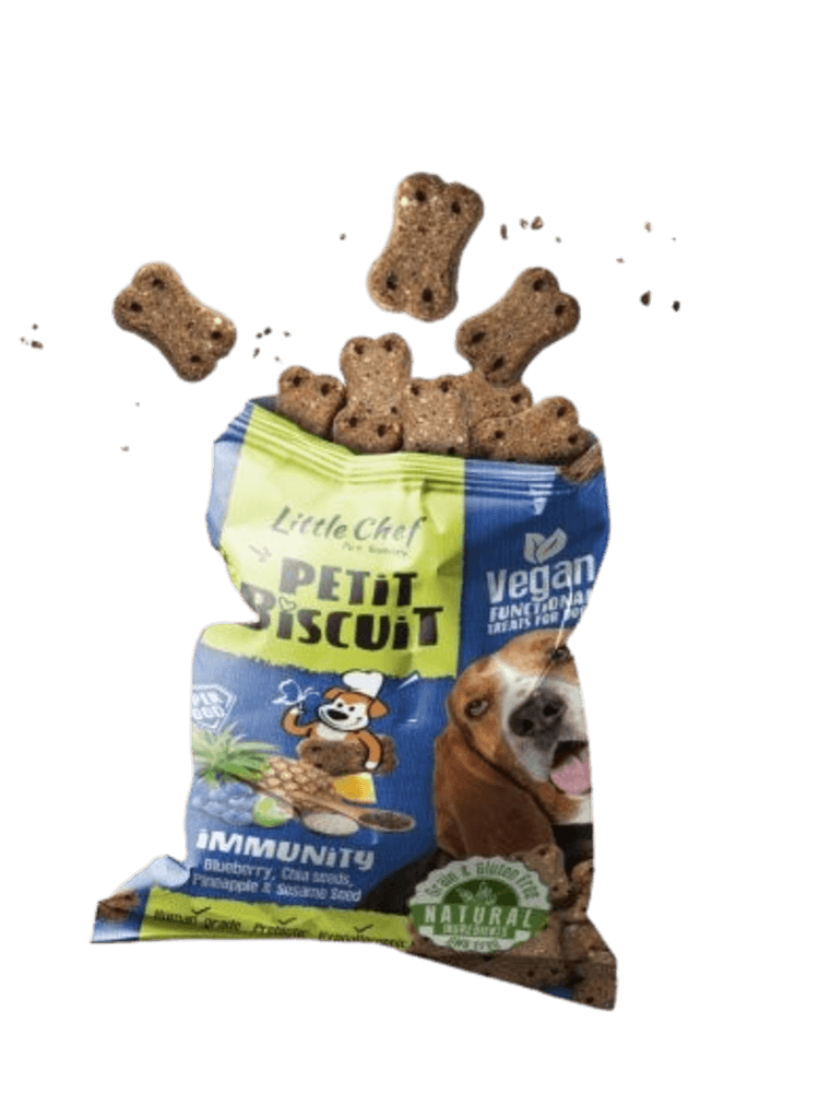 Pettit Biscuit Immunity – bezzbożowe ciasteczka wzmacniające odporność, 100 g